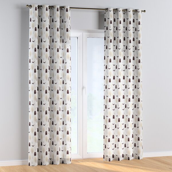 Eyelet curtains