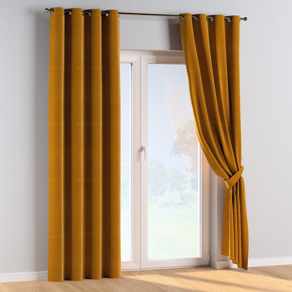 Eyelet curtains