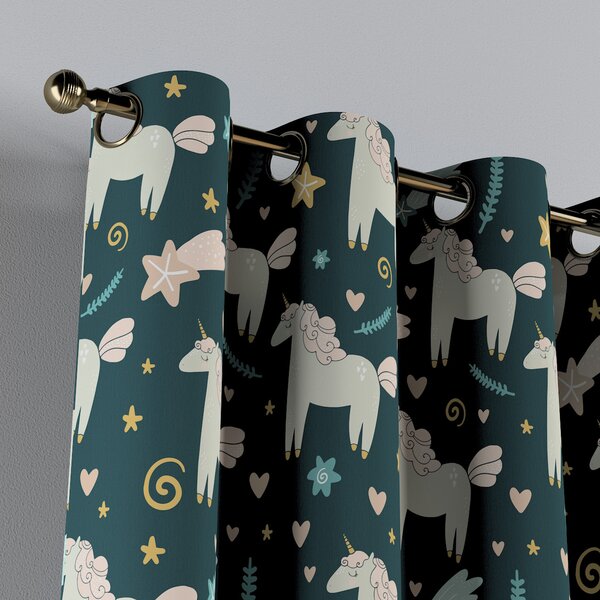 Eyelet curtains