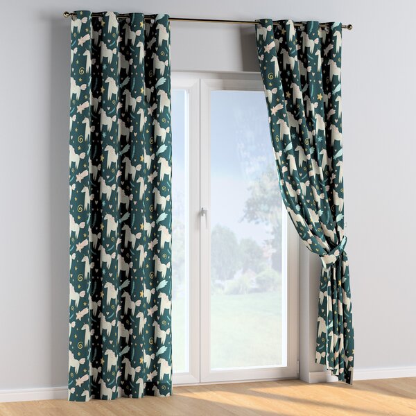 Eyelet curtains