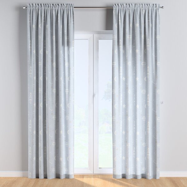 Slot and frill curtains