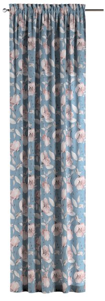 Slot and frill curtains