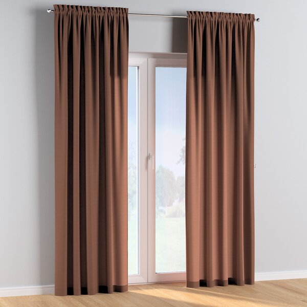 Slot and frill curtains