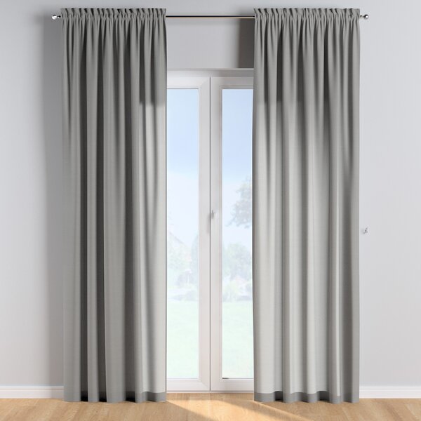 Slot and frill curtains