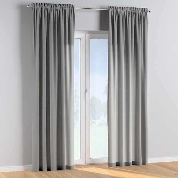 Slot and frill curtains