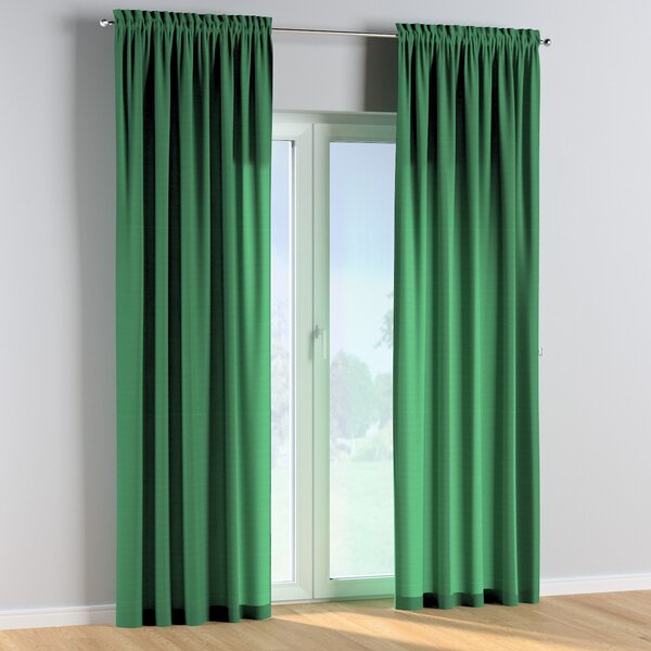 Slot and frill curtains