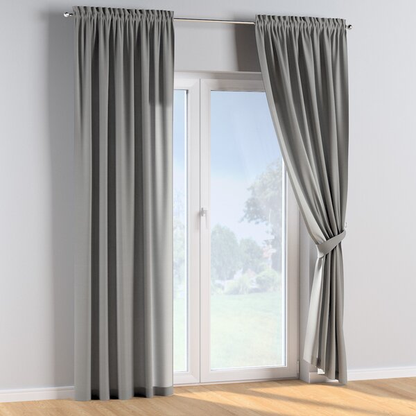 Slot and frill curtains