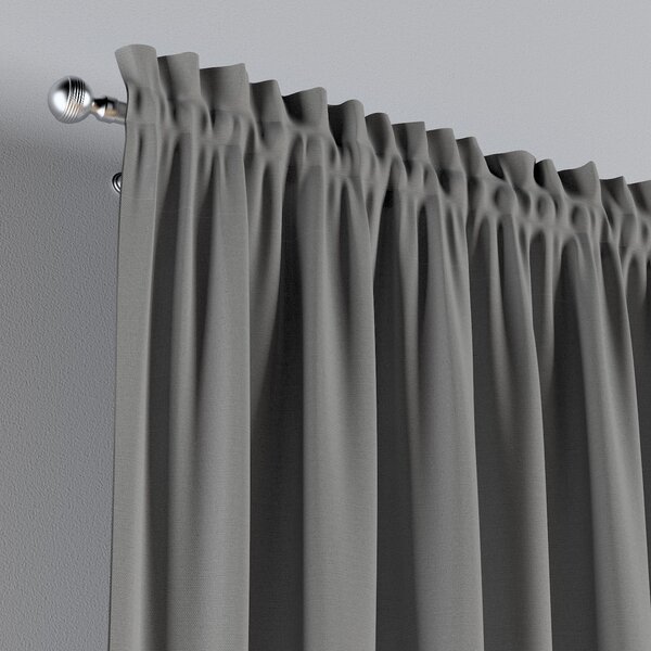 Slot and frill curtains