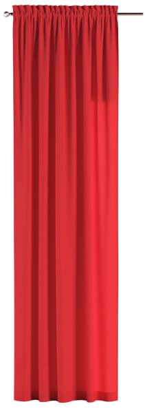 Slot and frill curtains