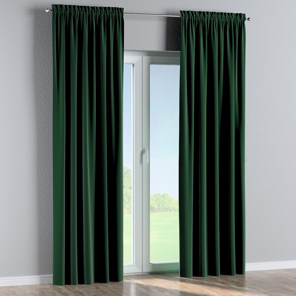 Slot and frill curtains