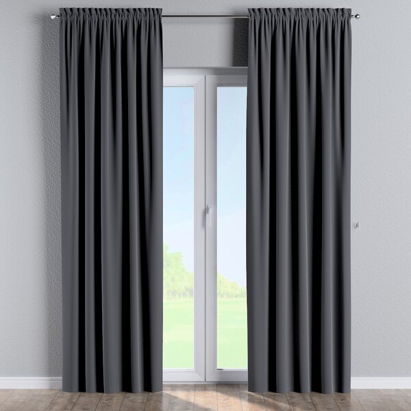 Slot and frill curtains