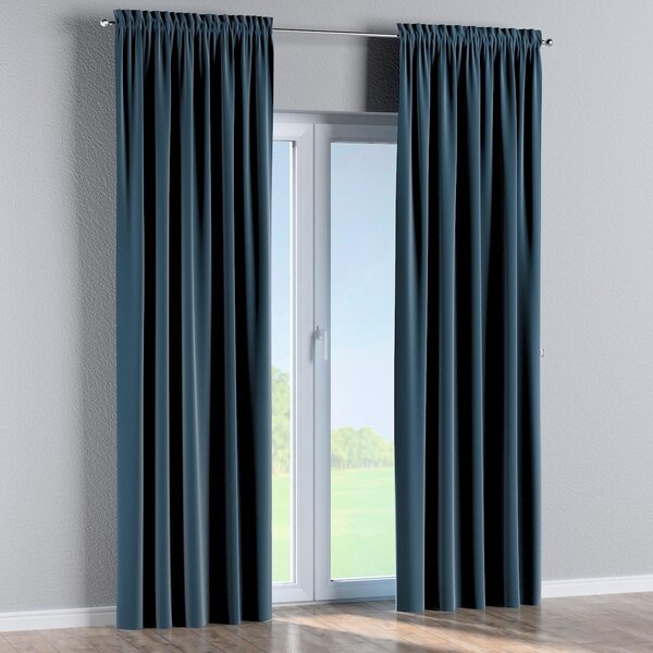 Slot and frill curtains