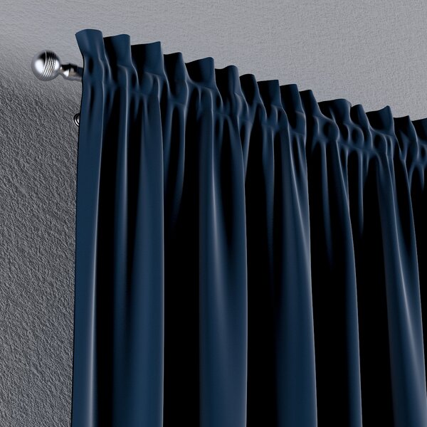 Slot and frill curtains