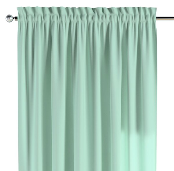 Slot and frill curtains