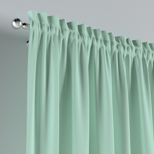 Slot and frill curtains