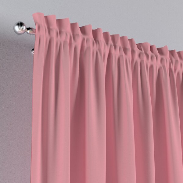 Slot and frill curtains