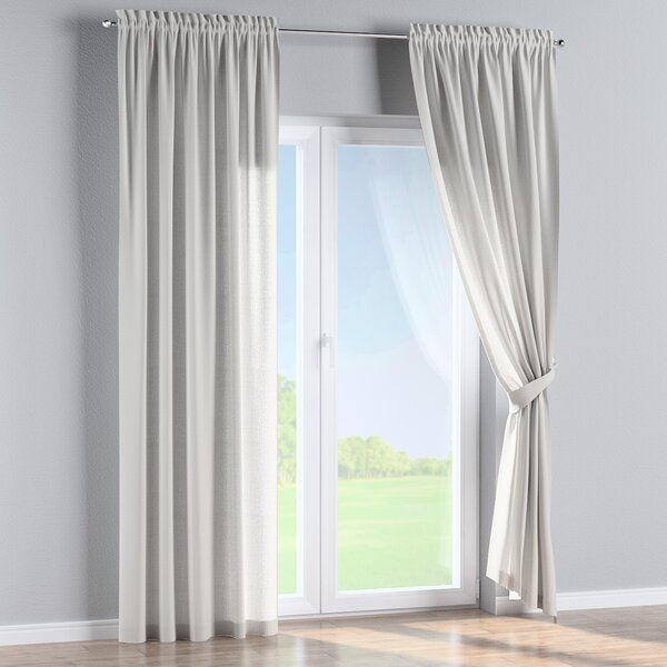 Slot and frill curtains