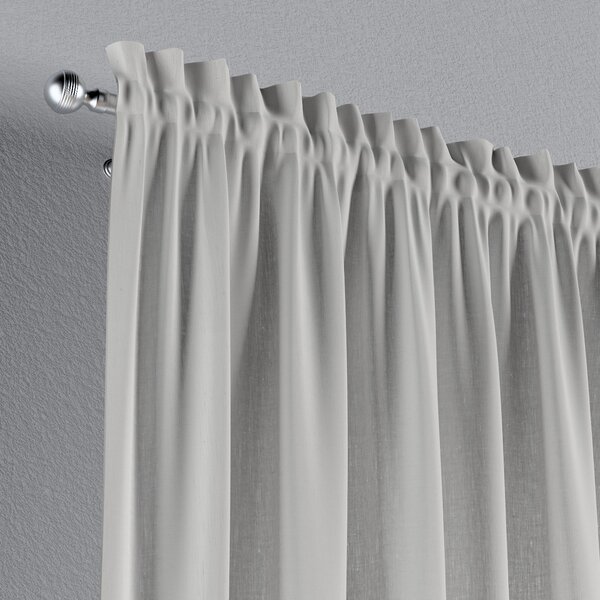 Slot and frill curtains