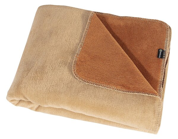 Cotton Cloud Blanket 150x200cm Beige&Cognac