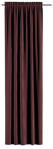 Slot and frill curtains