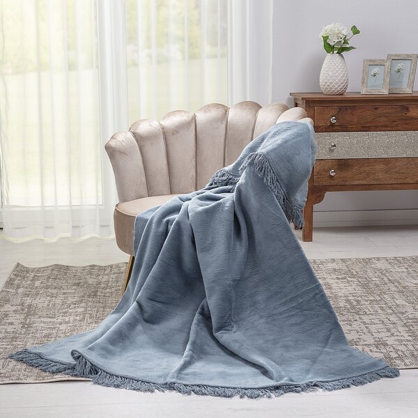 Cotton Cloud Blanket 150x200cm Denim