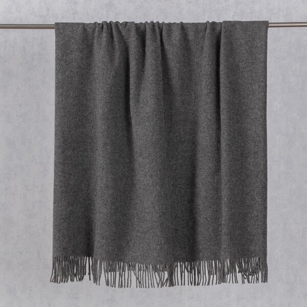 Plaid Zelandia 140x200cm melange grey