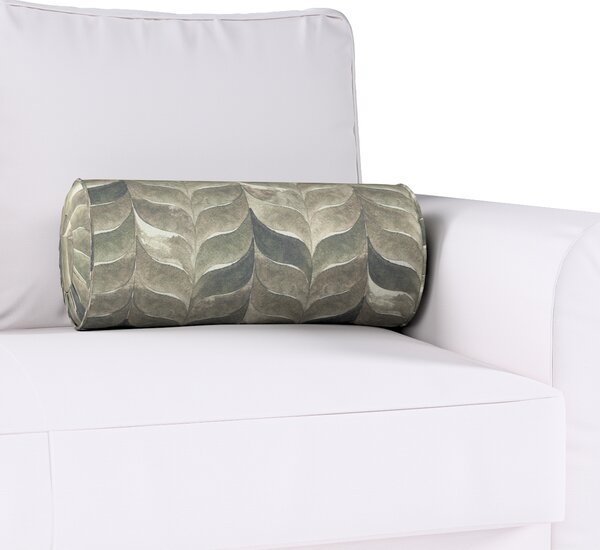 Bolster cushion with pleats