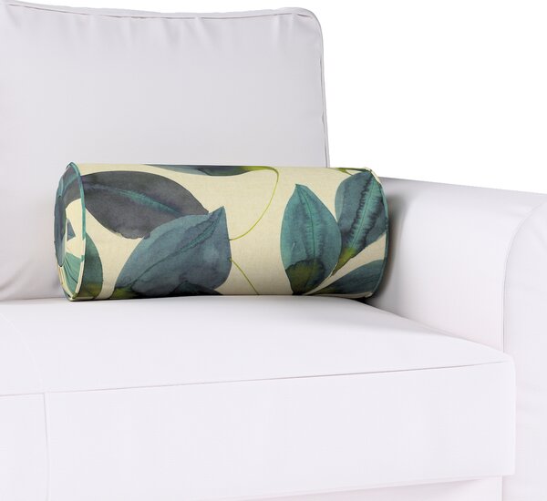 Bolster cushion with pleats