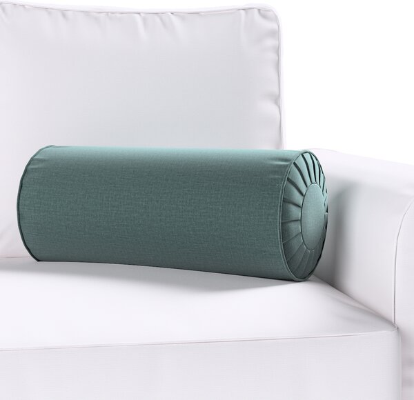 Bolster cushion with pleats