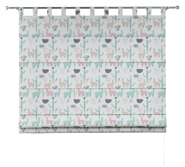 Oli tab top roman blind
