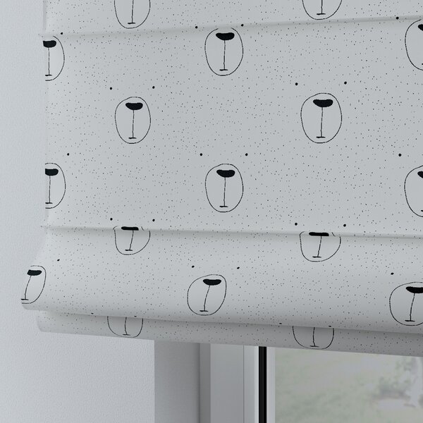Oli tab top roman blind