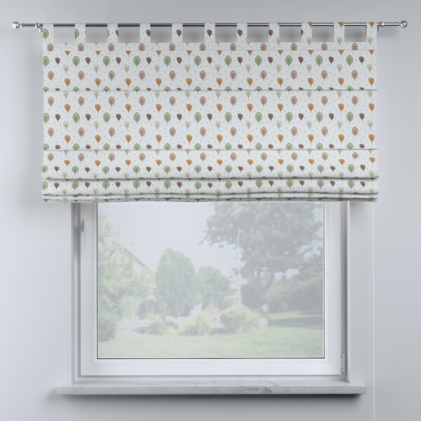 Oli tab top roman blind