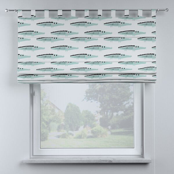 Oli tab top roman blind