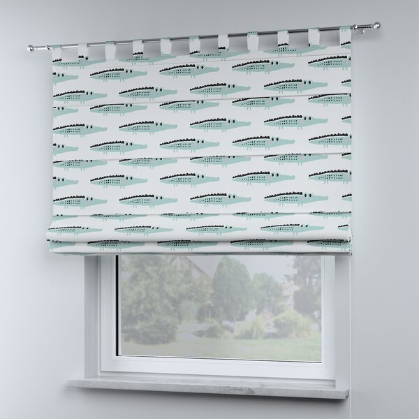 Oli tab top roman blind
