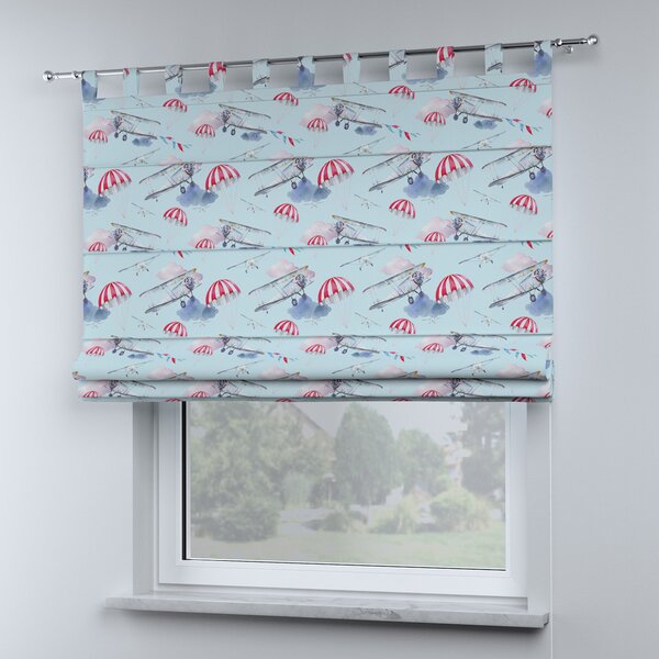 Oli tab top roman blind
