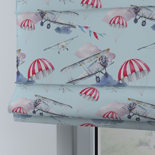 Oli tab top roman blind