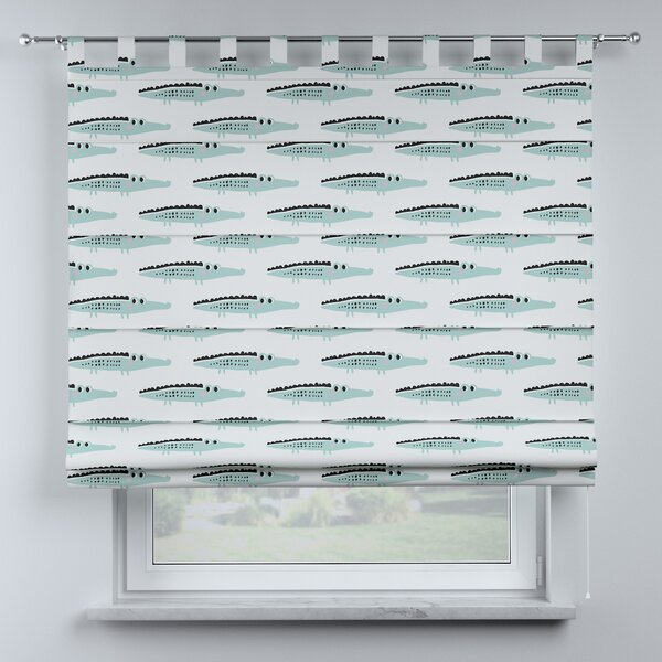 Oli tab top roman blind
