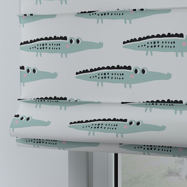 Oli tab top roman blind