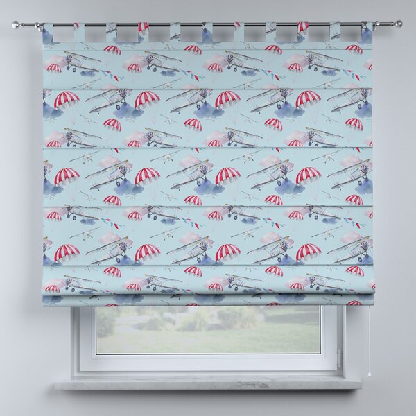 Oli tab top roman blind