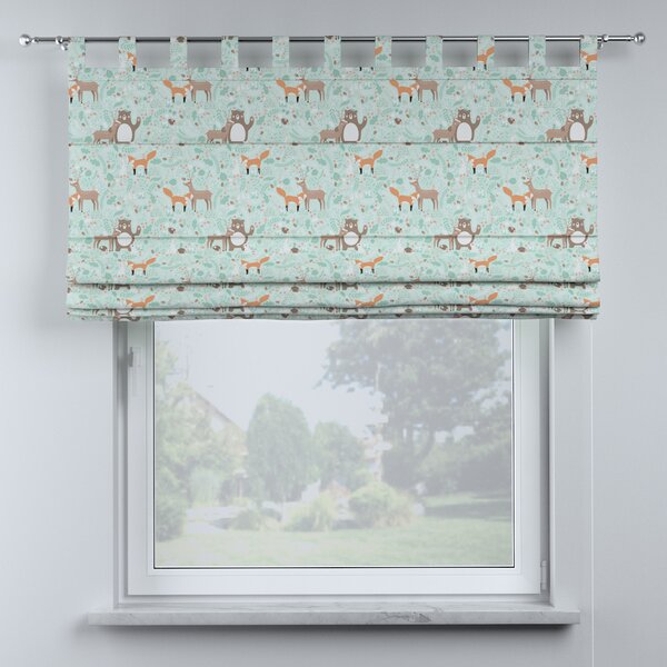 Oli tab top roman blind