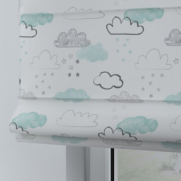 Oli tab top roman blind