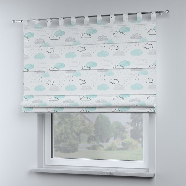 Oli tab top roman blind
