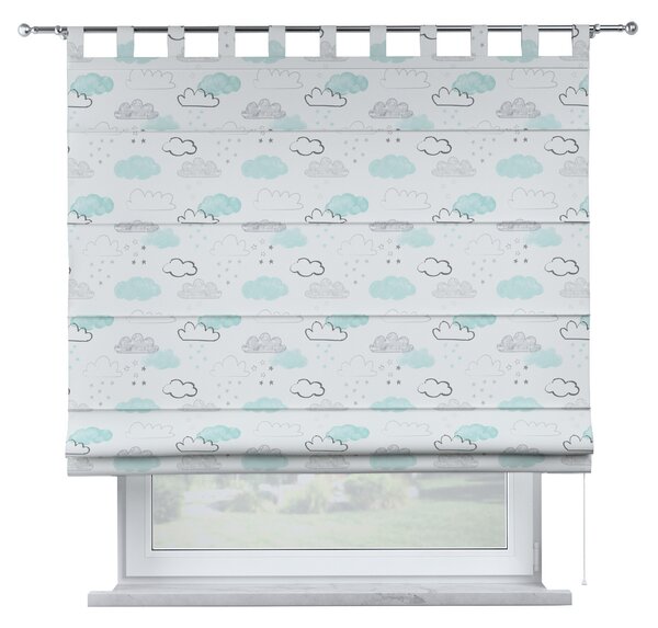 Oli tab top roman blind