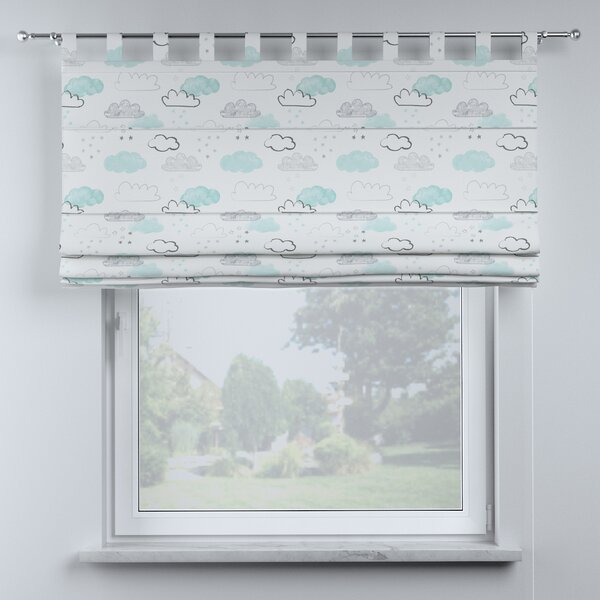 Oli tab top roman blind