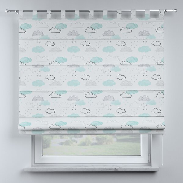 Oli tab top roman blind