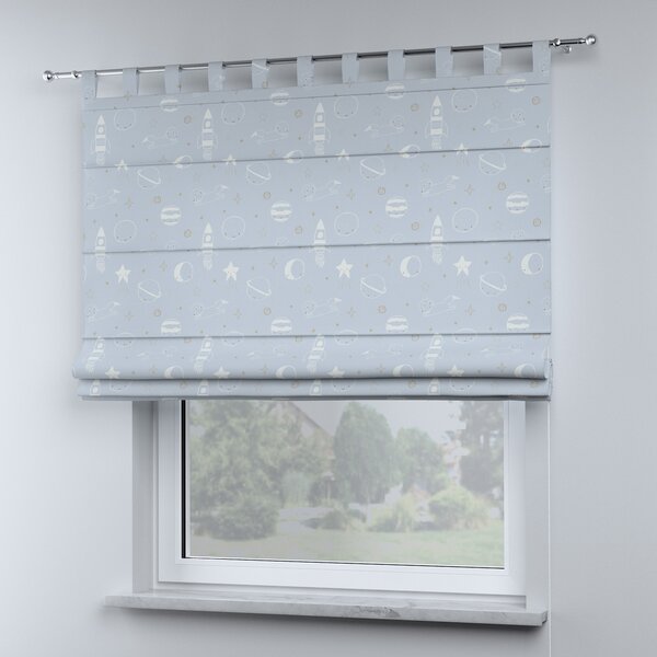 Oli tab top roman blind