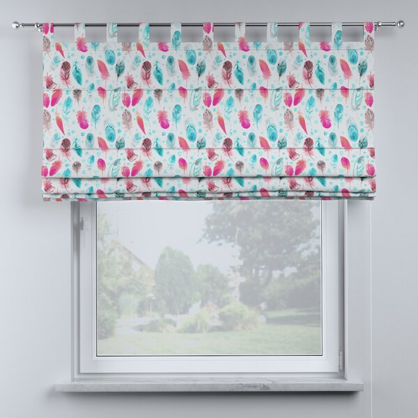 Oli tab top roman blind