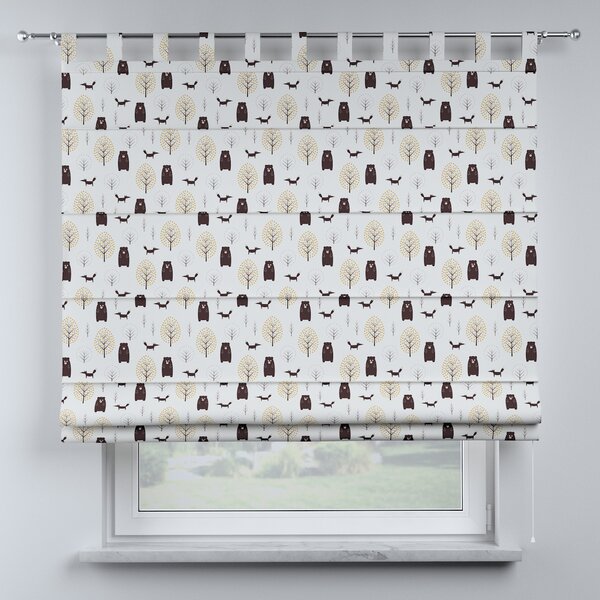 Oli tab top roman blind