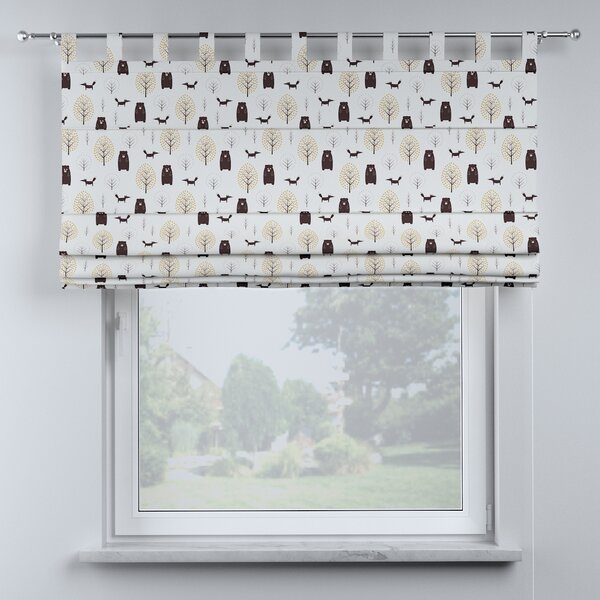Oli tab top roman blind