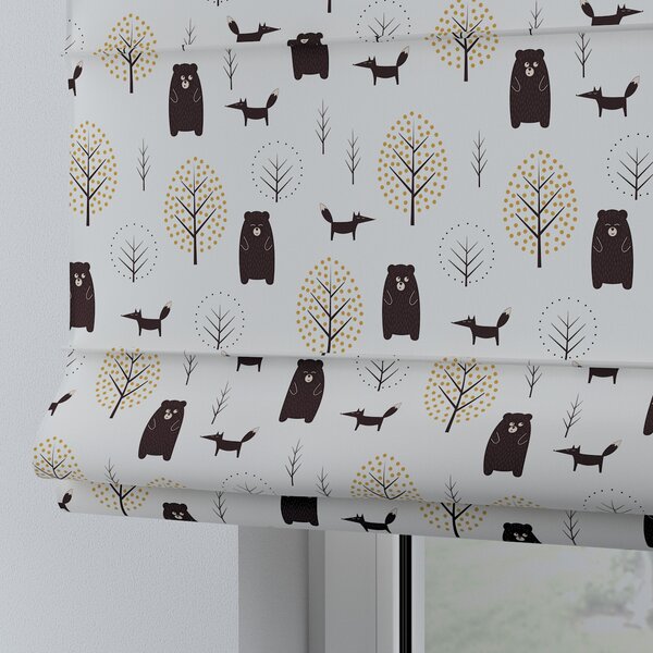 Oli tab top roman blind